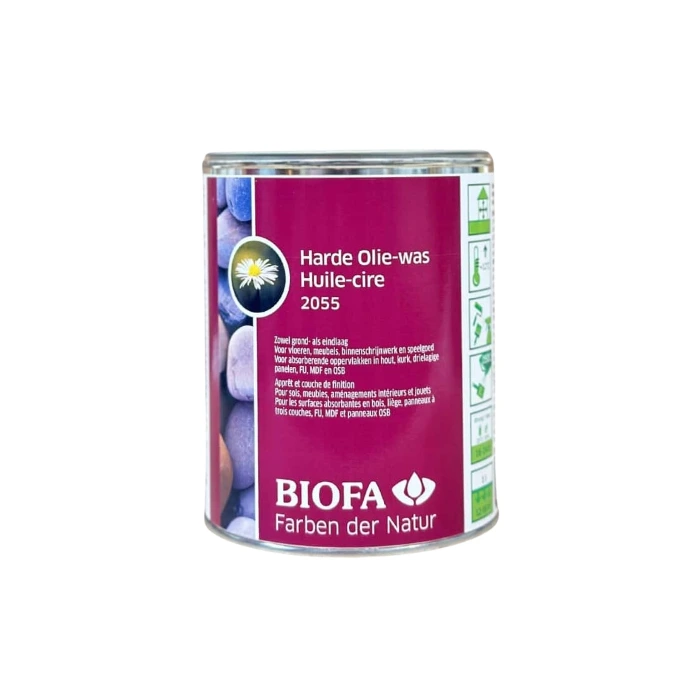 Pot Biofa Huile-cire 2055 pour la protection des parquets et sols en bois