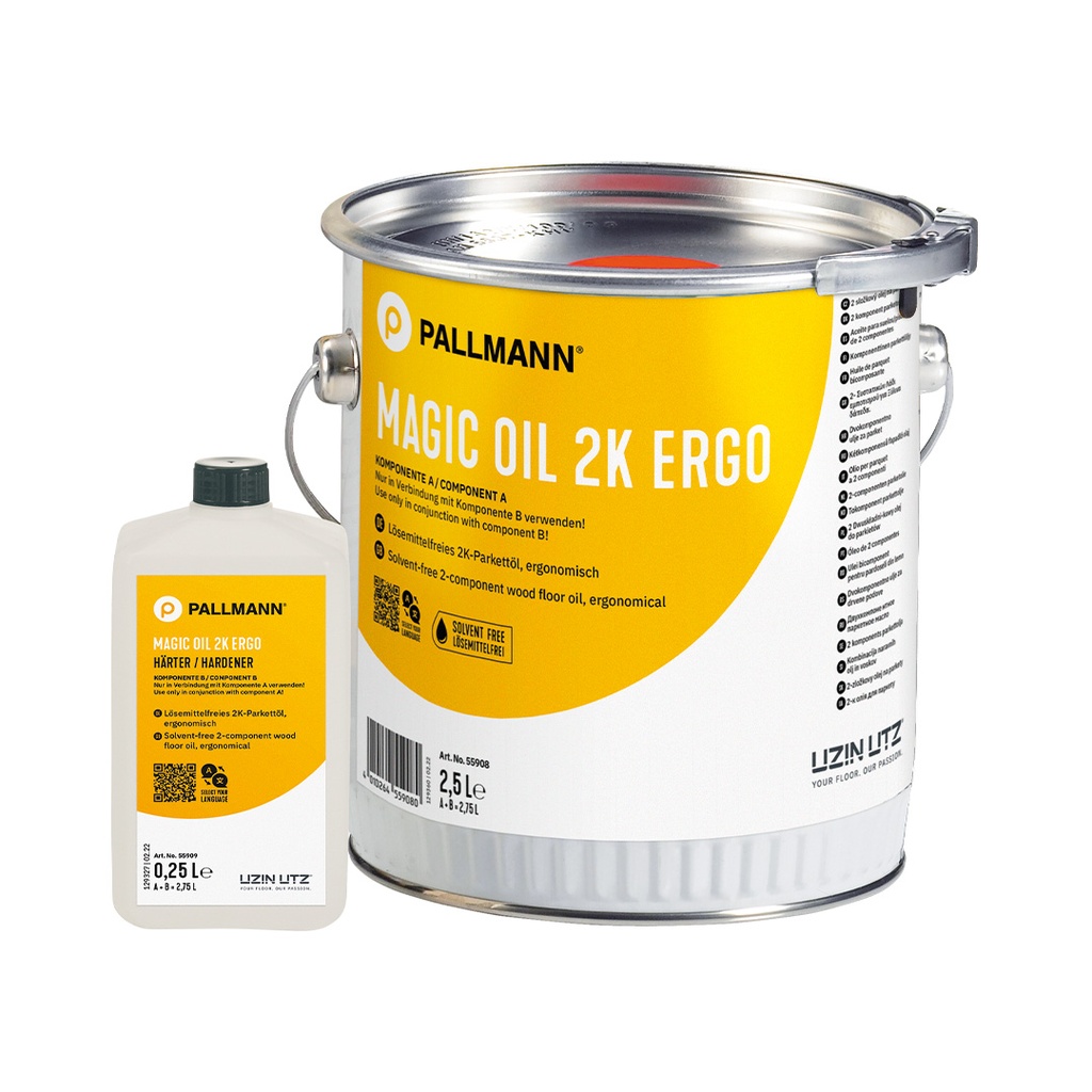 [68018] Pallmann Magic Oil Ergo bi composant monocouche (1 l)