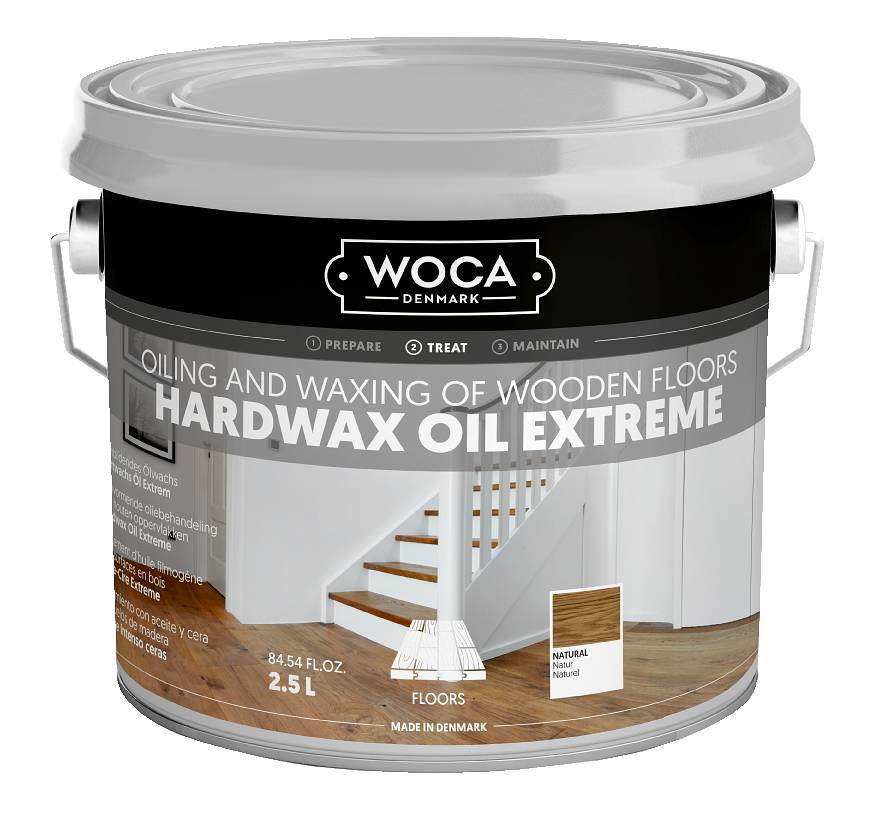 WOCA Huile Cire extreme naturel mat 2,5 l