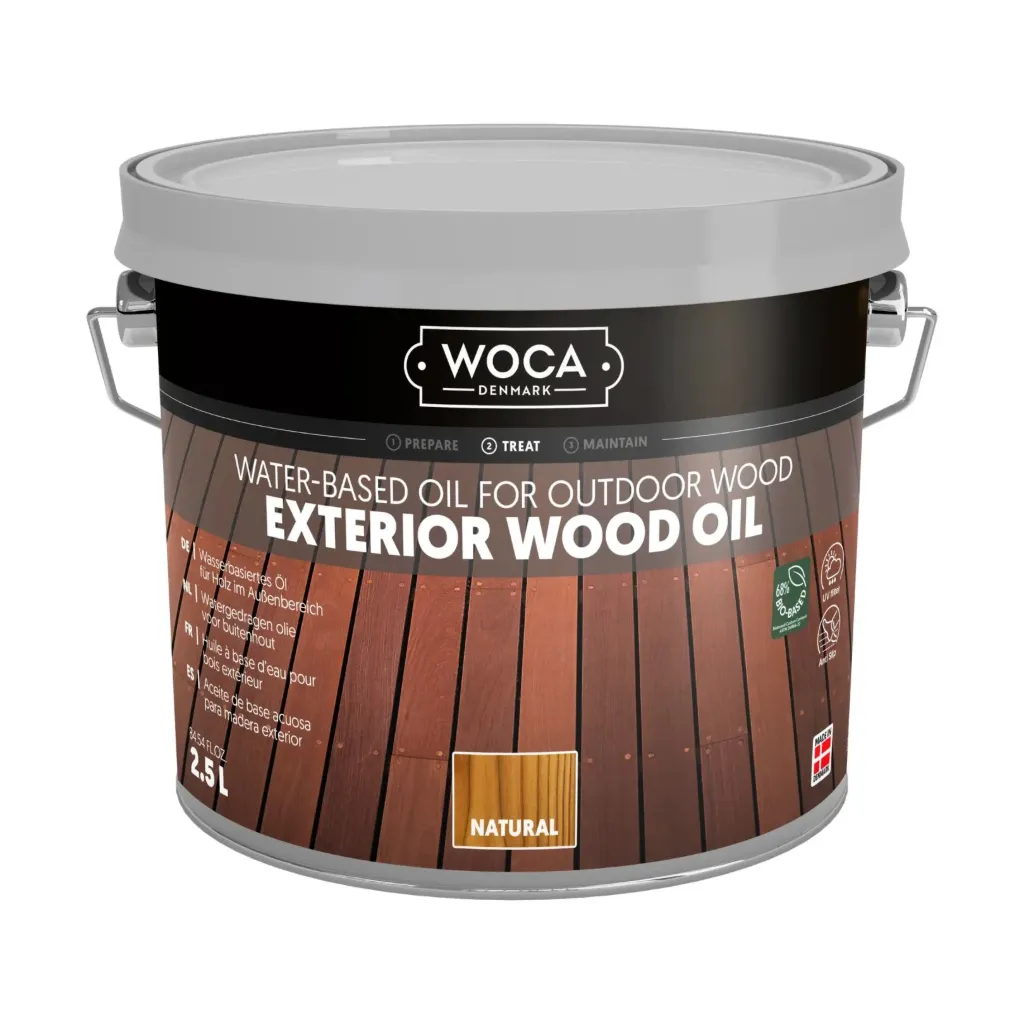 [WOCT90N2] WOCA Exterior Oil (Naturel, 2,5 l)
