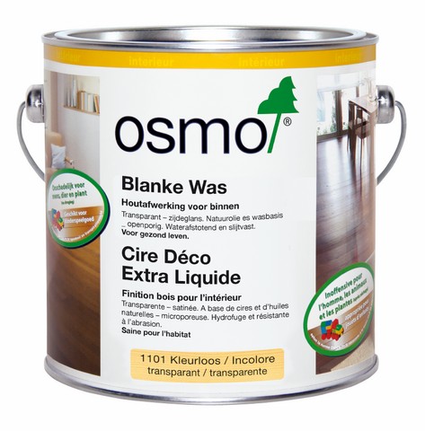 [1101-2] OSMO 1101 cire déco extra liquide incolore (2,5 l)