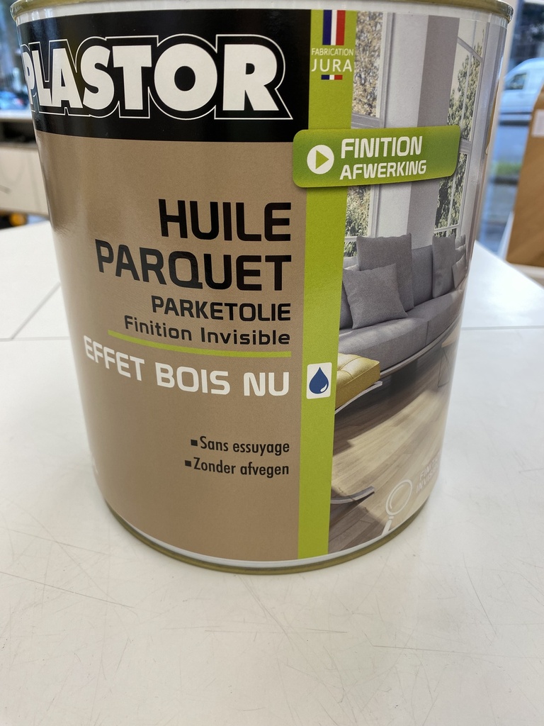 [123027] Plastor Huile Parquet Aquanat Effet Bois Nu (1 l)