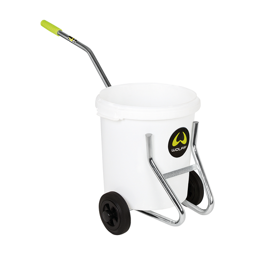 [65846] WOLFF chariot de transport avec seau de malaxage 30 L