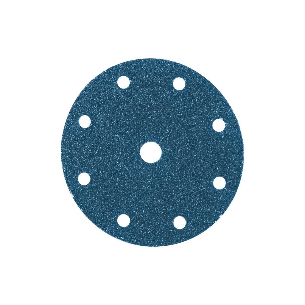 Disque auto-agrippant zirconium 150 mm 8 trous