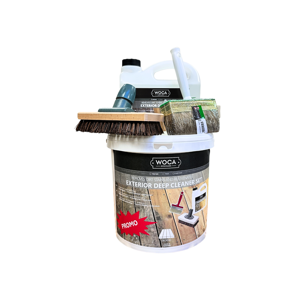 WOCA Exterior Deep Cleaner - Set Dégriseur Promotion