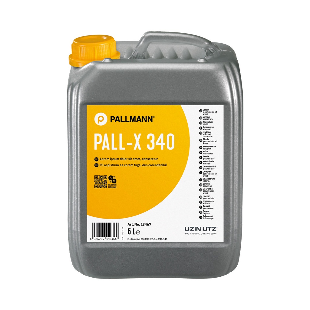 Pallmann Pall-X 340 fond dur réchauffe le bois 5 litres