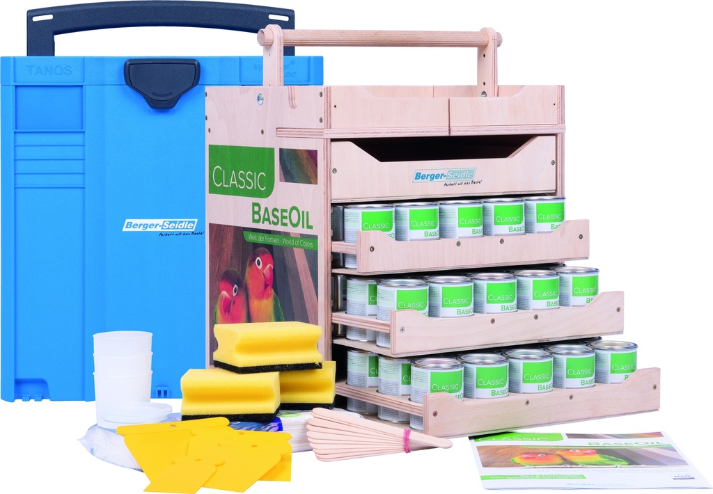 [coffret échantillons baseoil] Berger Seidle Classic BaseOil Color coffret de 50 échantillons