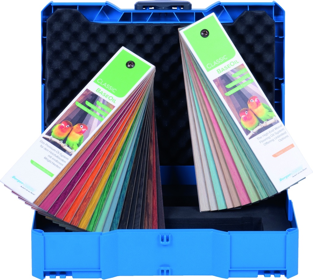 [Set de liasses échantillons] Berger Seidle Classic BaseOil Color set de liasses échantillons