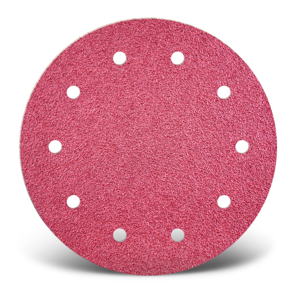 Abrasif Ruby 10 trous Disque 178 mm auto-agrippant (par unité d'emballage)