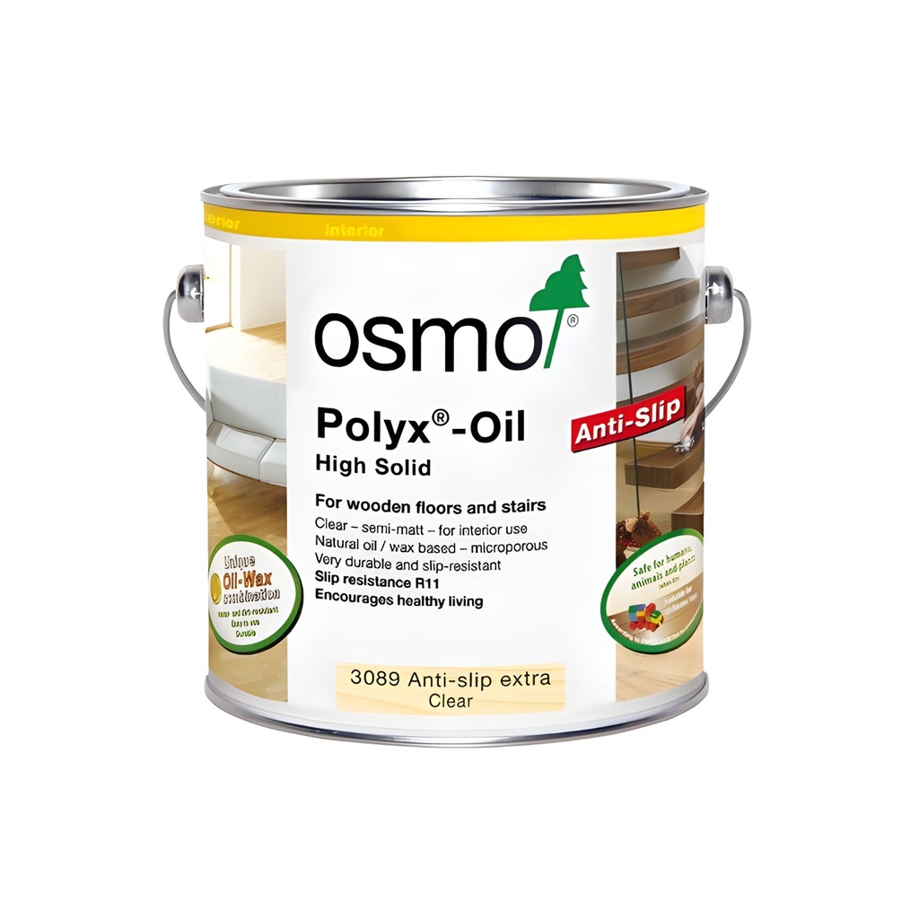 [OSM10400096] OSMO 3089 original huile cire satinée antidérapante (R11) (2,5 l)