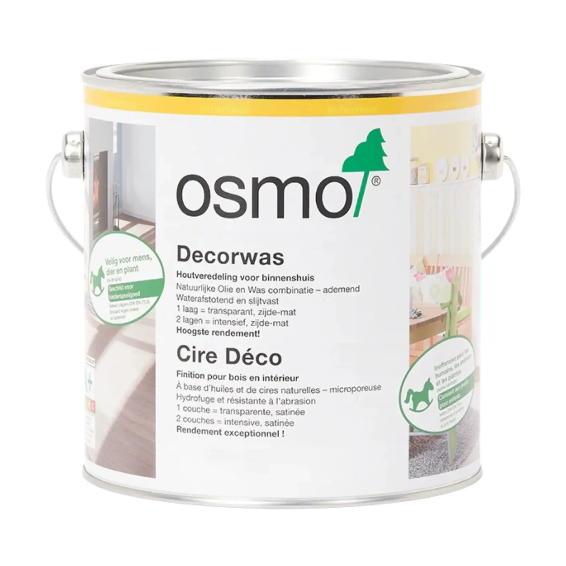 OSMO cire déco 3118 gris granite