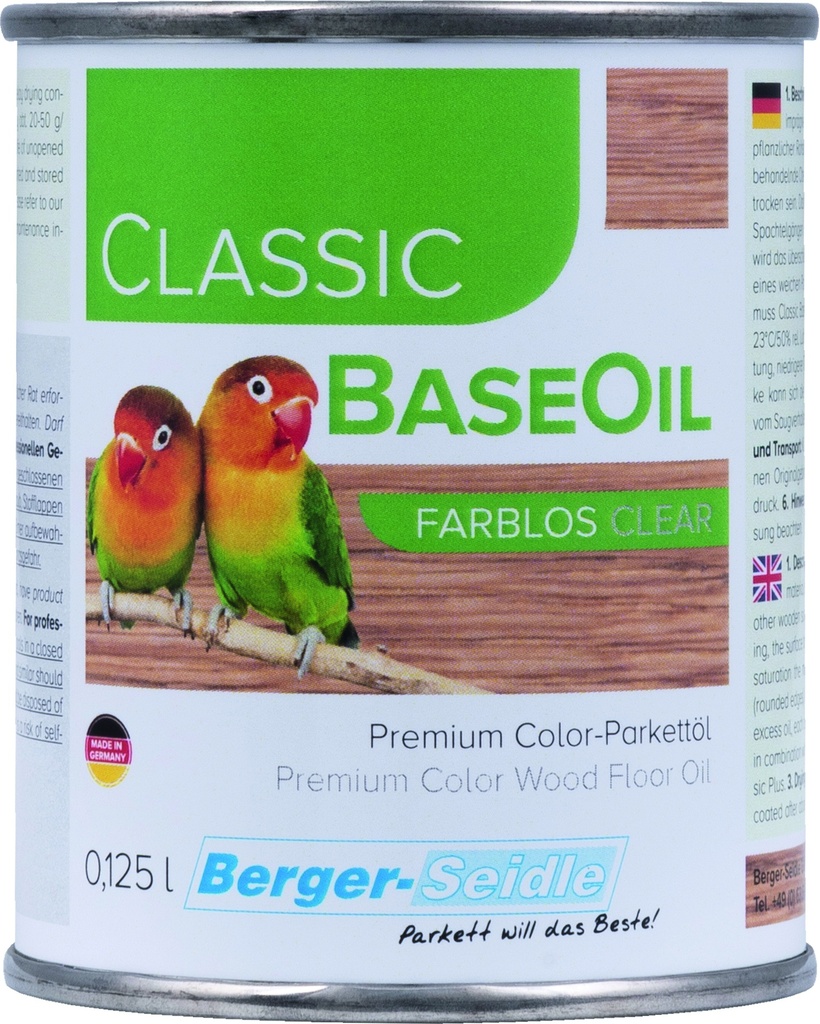 Berger Seidle Classic BaseOil Incolore