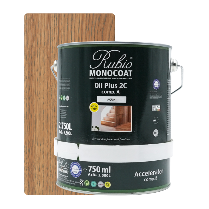 Rubio Monocoat Oil + 2C set - Goldlabel Aqua