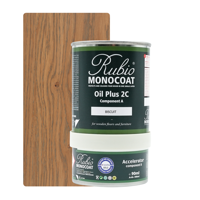 Rubio Monocoat Oil + 2C set - Goldlabel Biscuit