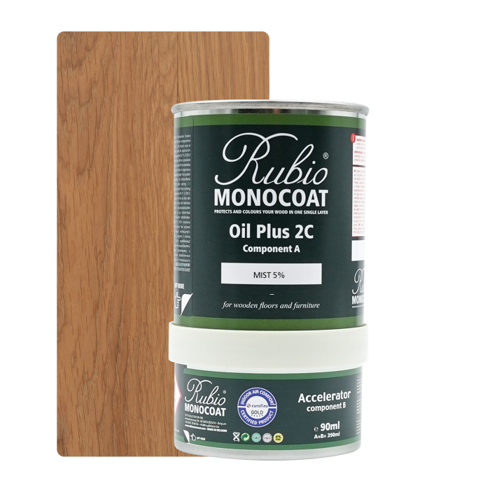 Rubio Monocoat Oil + 2C set - Goldlabel Mist 5%