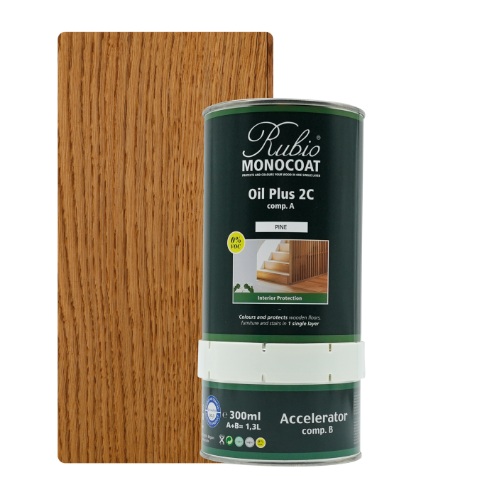 [Oil+2C 25-4] Rubio Monocoat Oil + 2C set - Goldlabel Pine (1,3 l)