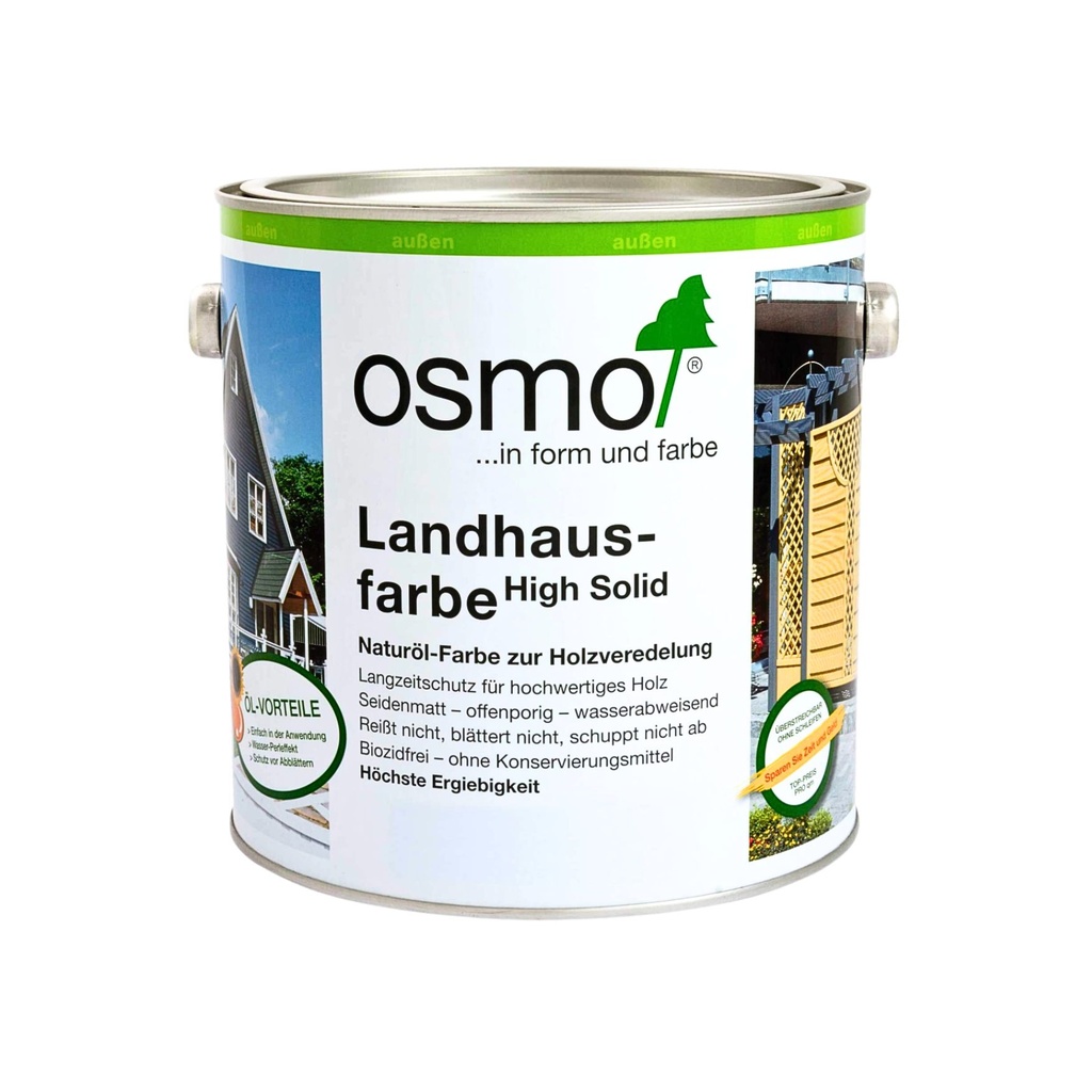 Peinture de campagne Osmo 2205, jaune soleil - 750 ml 
