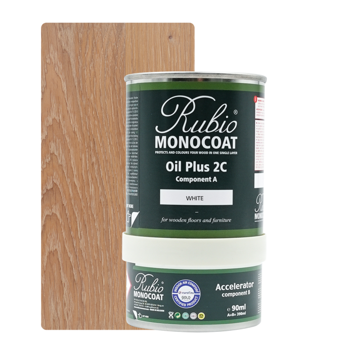 Rubio Monocoat Oil + 2C set - Goldlabel White