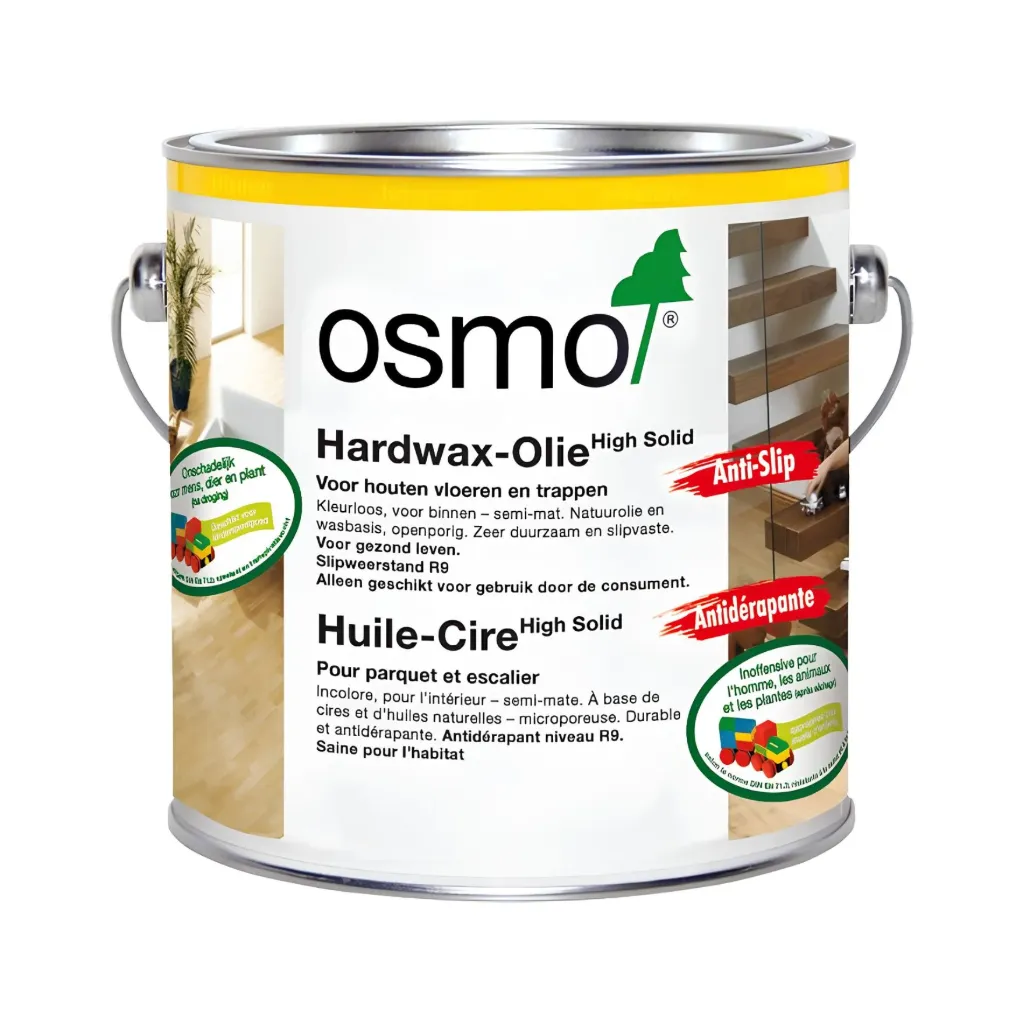 [OSM3088-2] OSMO 3088 original huile cire semi mate antidérapante (R9) (2,5 l)