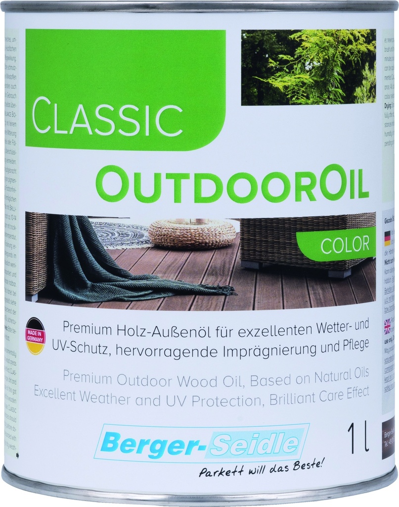 Berger Seidle Classic Outdooroil Bastard Teak