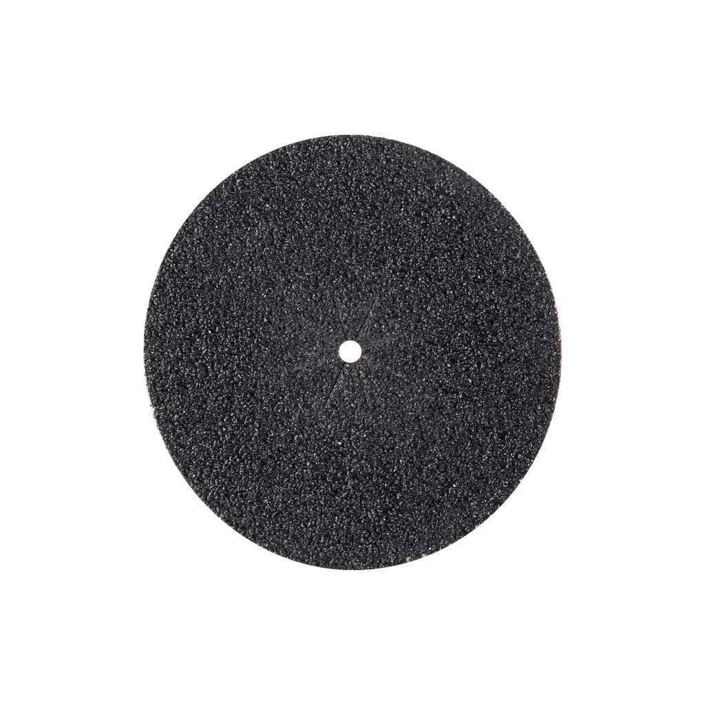 [41055] Abrasif ø 150 mm Velcro trou central noir par pack (grain 024 x 25 pc)