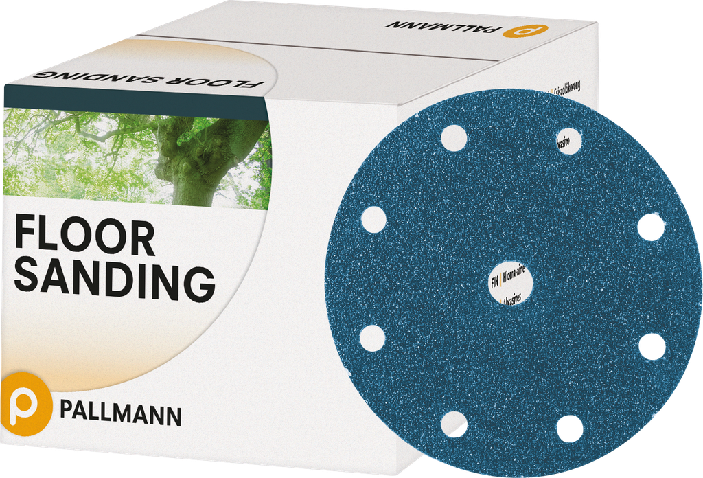 [64657] Abrasif ø 150 mm Velcro 8 trous zirconium par pack (40 par 50)