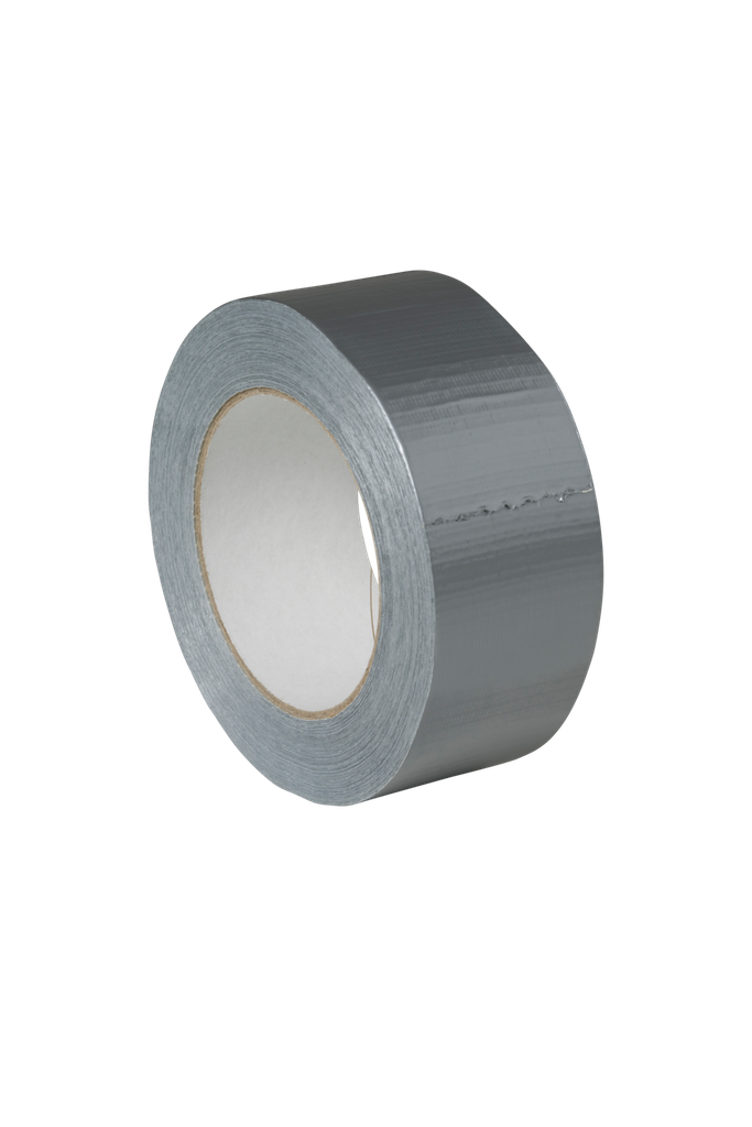[181812-1] Ruban tissé argent fort 48 mm x 25 m (par pc)