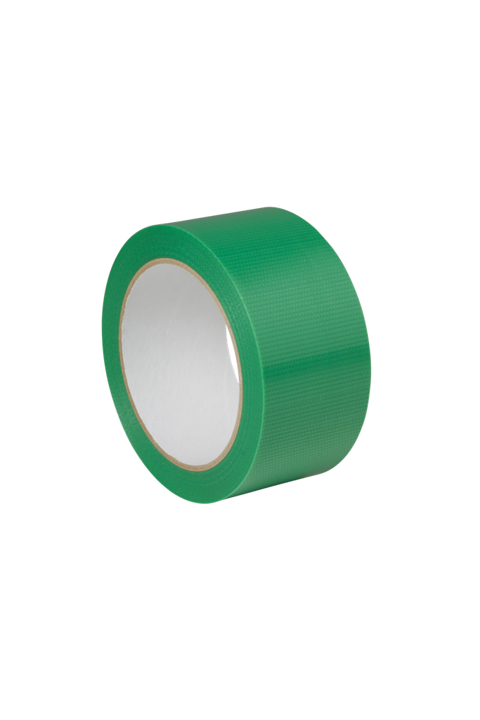 [181807-6] Ruban tissé vert premium 50 mm x 25 m (5+1 soit 6 pc)
