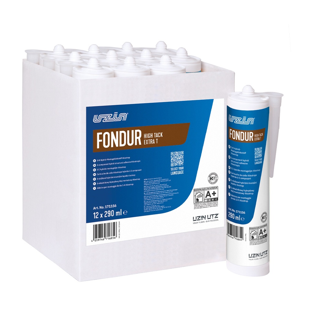 [171156-12P] UZIN Hightack Extra T 290 ml 8+4 gratuits soit 12 pc