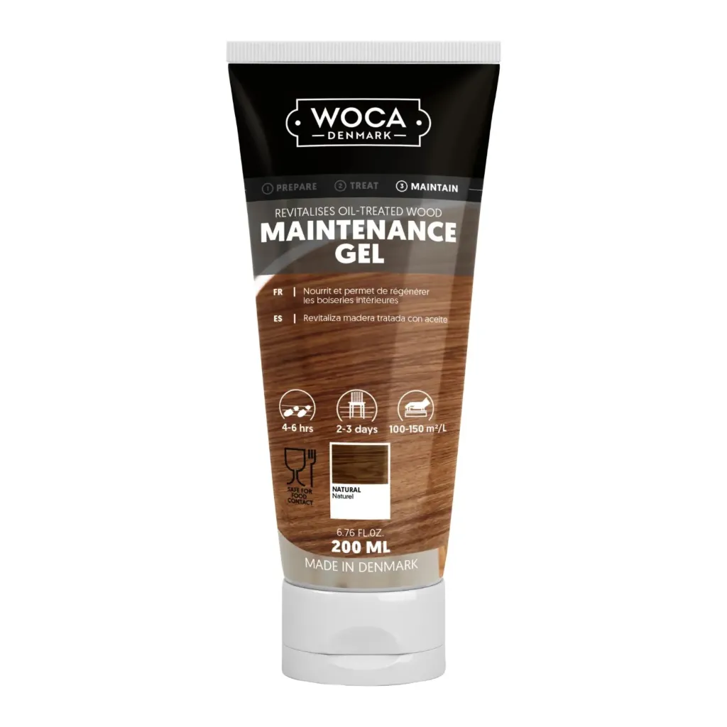 [T358G] WOCA Gel d'entretien 0,2 l naturel