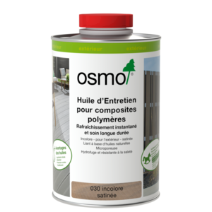 [030] OSMO 030 huile d'entretien pour composites polymères 1 litre