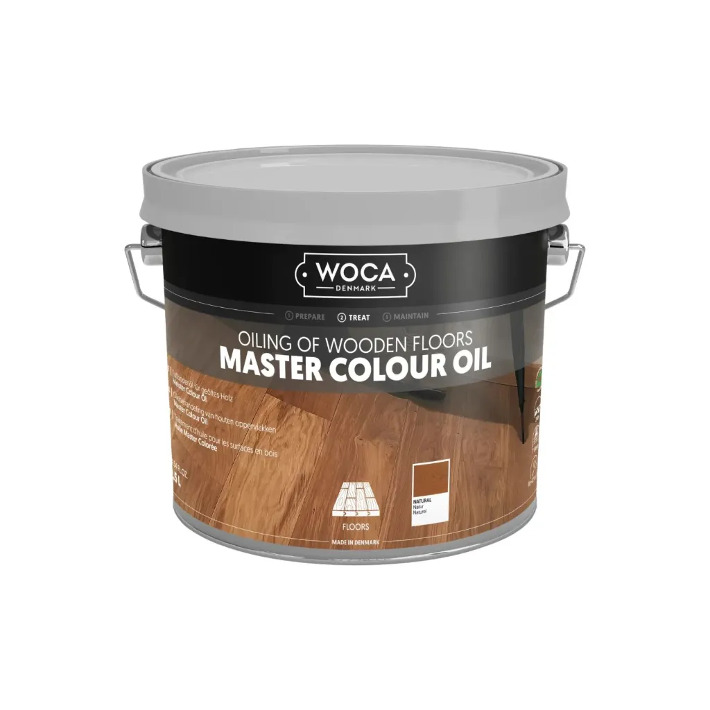 [WOCT331N] WOCA Master Colour Oil (Naturel, 1 l)