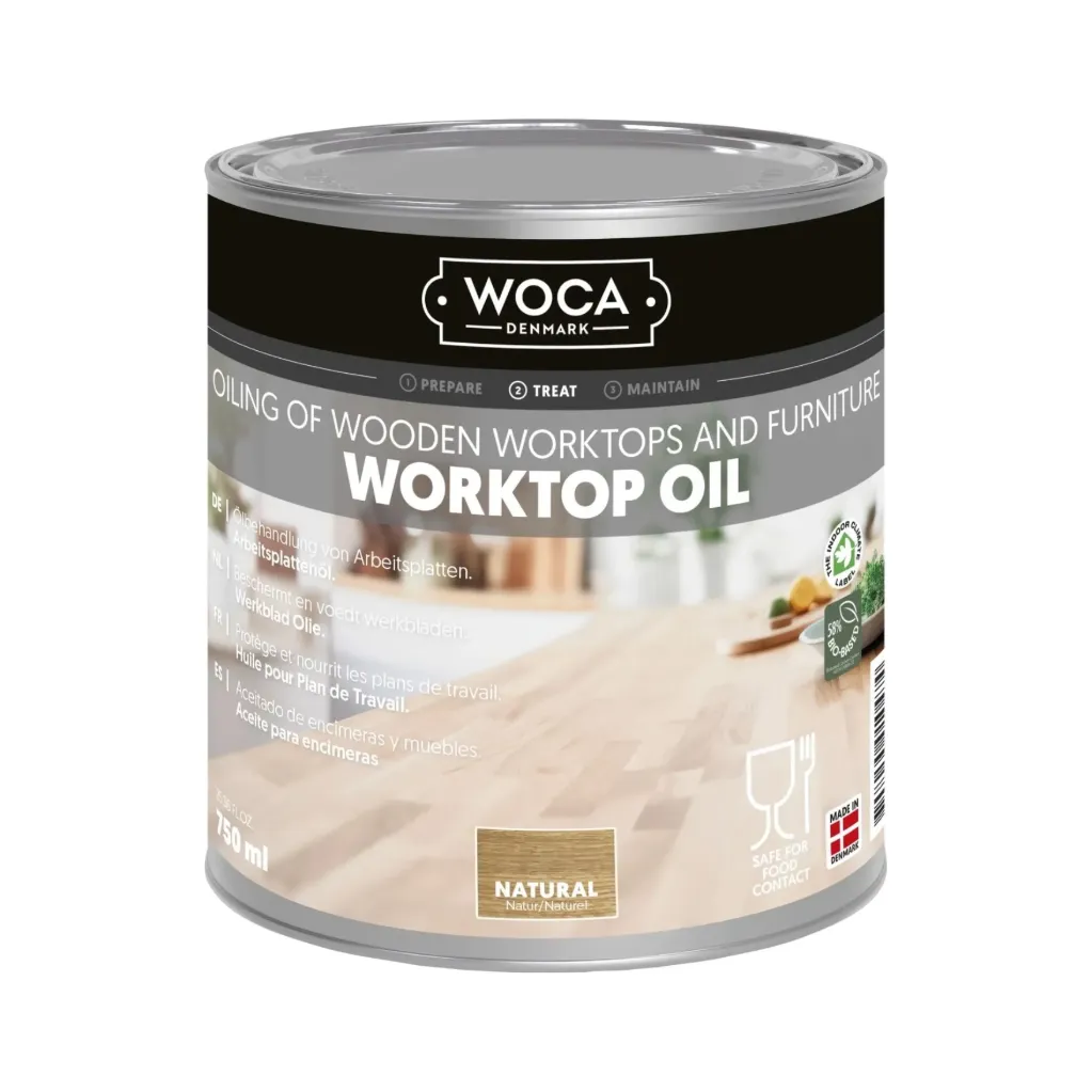 WOCA Huile plan de travail 0,75 l