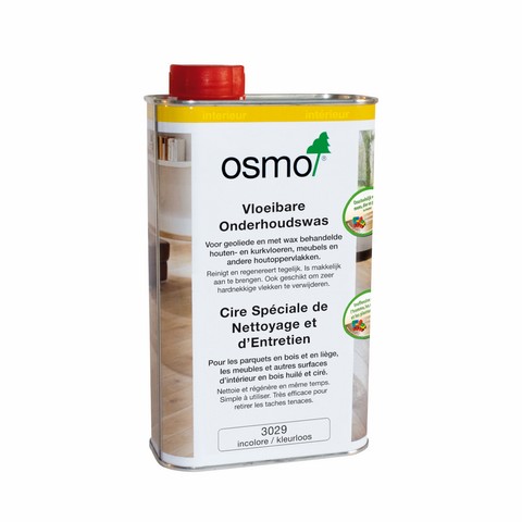 [3029-3] OSMO 3029 cire spéciale entretien nettoyage incolore (1 l)