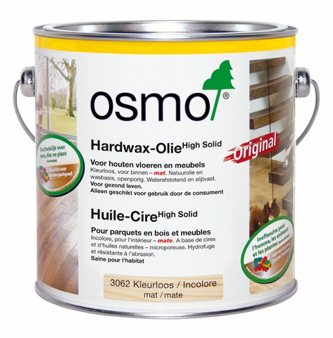 [3062-2] OSMO 3062 original huile cire mat incolore (2,5 l)