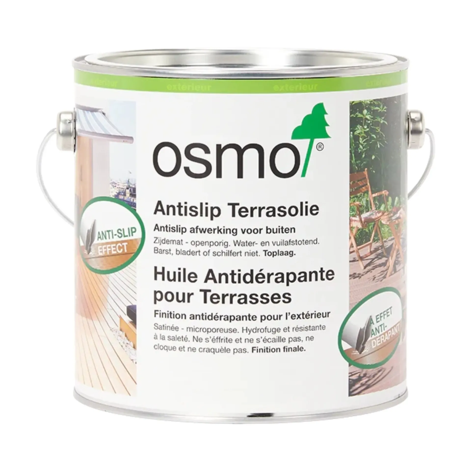 OSMO 430 Huile Terrasse antidérapante incolore