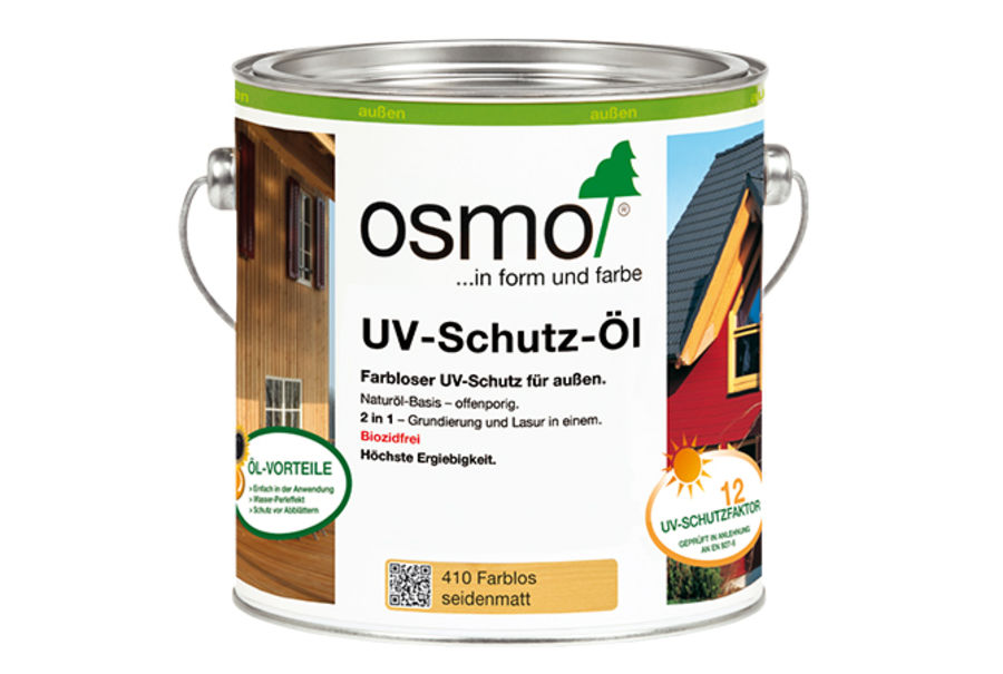 [410-2] OSMO 410 huile protectrice UV incolore (2,5 l)