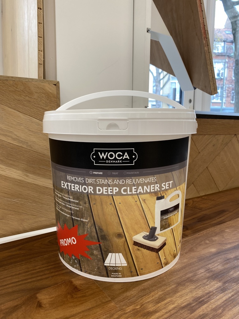 WOCA Exterior Deep Cleaner - Set Dégriseur Promotion