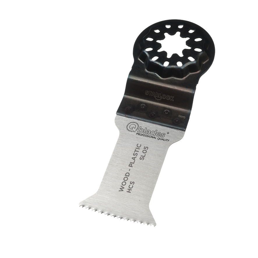 [QBL383865] SL05-Qblades lame de scie standard courbée 18tpi 35x55 mm - bois et plastique - par 10 + 1
