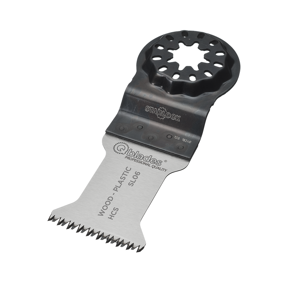 [QBL382127] SL06-Qblades lame de scie précision HCS 14 tpi 35x50 mm bois et plastique - par pièce
