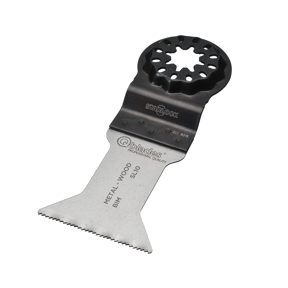 [QBL382691] SL10-Qblades lame de scie bi-métal 18 tpi 44x55 mm métal et bois - par 10 + 1