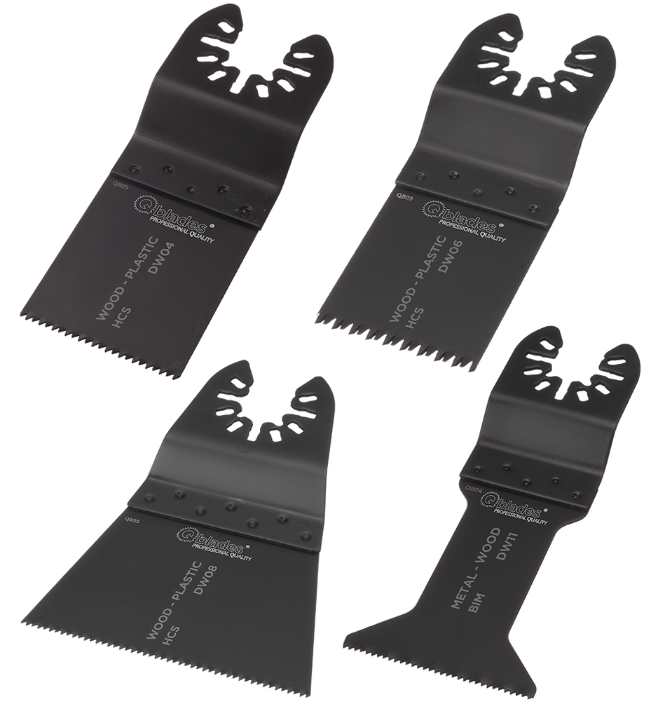 [QBL383551] DW92-Qblades set bois-métal  - par 4 pièces