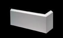 Plinthe MDF pre peinte Kraal ép 18 mm par botte