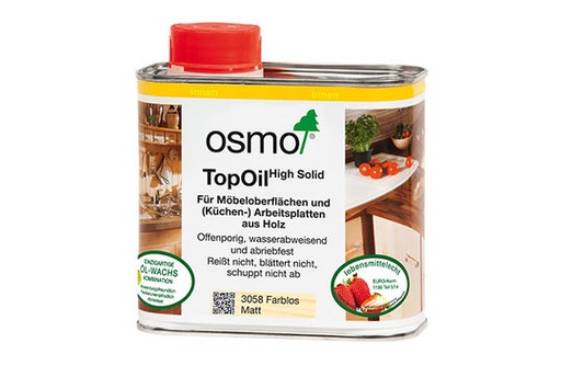 [3058] OSMO 3058 top oil mate satiné incolore 0,5l