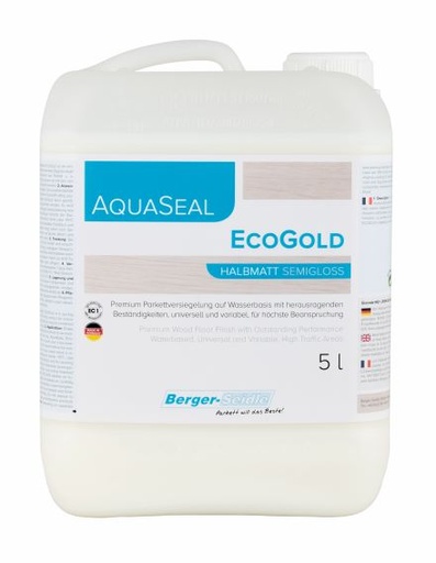 Berger Seidle Aqua-Seal EcoGold W2+ 5l